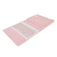 thumbnail image 5 of Teclado para tableta con diseño británico de 32,8 pies, control de conexión Bluetooth, funda protectora, teclado inalámbrico para tableta iOS Air 4/5 de 10,9 pulgadas, color rosa, 5 of 5
