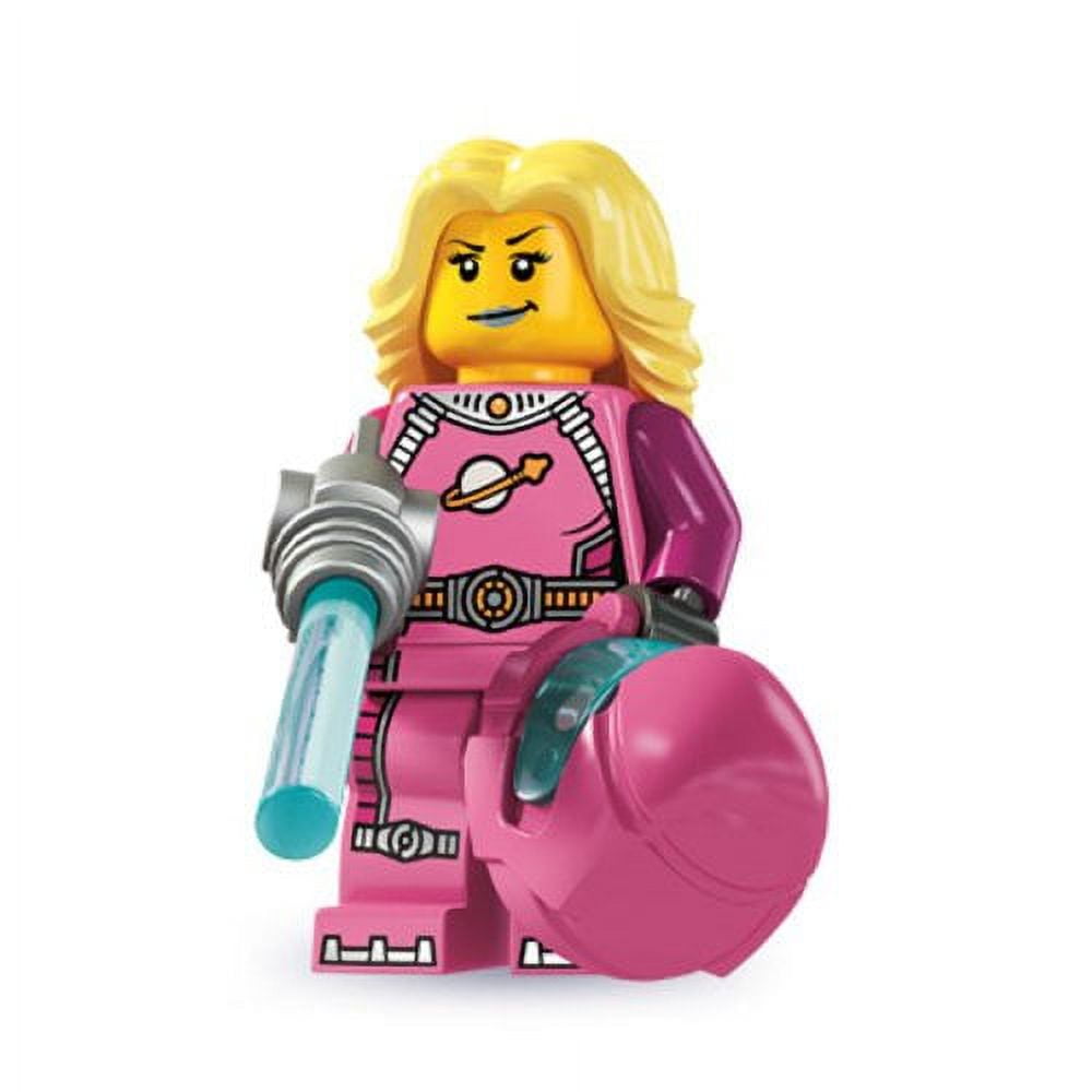 Authentic LEGO Series 6 Minifigures Intergalactic Girl Mini Toy Character in Clear Polybag Walmart