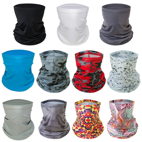 Breathable Unisex Face Neck Scarf Gaiter with UV Protection for Outdoor Cycling and Activities