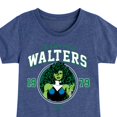 thumbnail image 3 of Marvel She Hulk - Walters - Youth And Toddler Girls Fitted Short Sleeve Graphic T-Shirt, 3 of 5