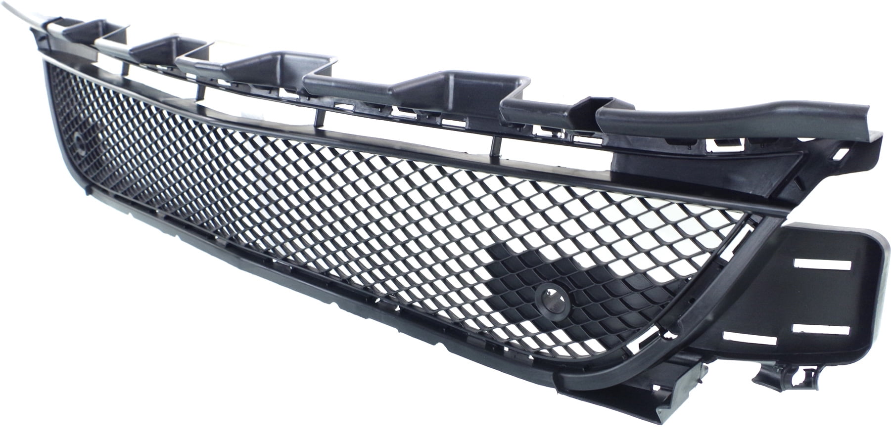 Bumper Grille Compatible With 2014-2016 Mercedes Benz CLA250 CLA45 AMG Textured Black