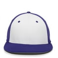 thumbnail image 3 of OC Sports TGS1930X Proflex Bamboo Charcoal Flat Visor Cap - Wh Purple Purple, 3 of 8