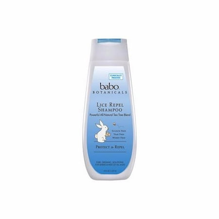Babo Botanicals Lice Repellent Shampoo - 8 Fl Oz (Best Lice Repellent Shampoo)