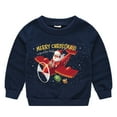 thumbnail image 2 of Godderr Kids Girls Christmas Sweatshirts Printed Sweatshirts Pullover Autumn Winter Classic Long Sleeve Coats for Toddler Baby 2-8Y, 2 of 5
