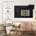 thumbnail image 5 of Elephant Stock Bible Wall Art - Horizontal Canvas Wall Art - Living Room Wall Decor - Religion And Spirituality Canvas - Gray And Beige Decor - 39" x 26", 5 of 8