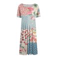 thumbnail image 5 of Fashion A-Line Dress for Women CIENVNSTG Flowy Summer Dress Perfect for Casual Outings or Parties, 5 of 6
