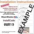 thumbnail image 3 of 2014 BMW X3 Beam Blade Wipers (Set of 3) w/Rear Wiper, 3 of 3