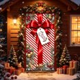 thumbnail image 6 of Christmas Gift Box Door Cover, Merry Christmas Large Gift Wrapped Door Banner, Holiday Front Door Decor for Christmas Home Party Decoration, 6 of 9