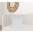 thumbnail image 3 of HomeRoots 515430 22 x 22 in. White Polyester Zippered Pillow, 3 of 3