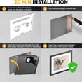 thumbnail image 3 of Hidden Wall Safe Elder Welder® con marco de fotos reemplazable, 3 of 7