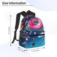 thumbnail image 3 of Fotbe Colorful Donut Lightweight Casual Laptop Backpack for Men and Women, Daily use Waterproof backpack, Backpack for College, 3 of 7
