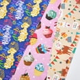 thumbnail image 3 of Birthday Wrapping Paper 6PCS for Boys&Girls,Adults,Kids Foil mini rolls 50x70cm(19.6Inch x 27.5Inch) Gift Wrapping Paper, Wrapping Paper Folded Sheets, 3 of 9