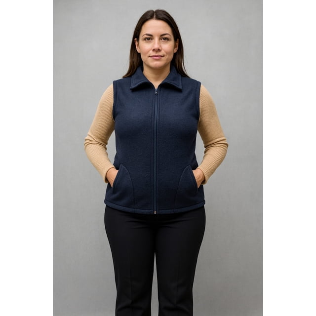 Chaleco Para Mujer De Polar, Chaleco Calientito