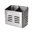 thumbnail image 2 of Eolstice Stainless Steel Cutlery Caddy, Chopsticks Drainer & Storage Basket, Tableware Organizer For Kitchen Countertop, Silver Finish, 2 of 7