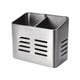 thumbnail image 2 of Escurridor de Cubiertos de Acero Inoxidable | Cesta Organizadora de Utensilios con Orificios de Drenaje | Almacenamiento para Encimera de Cocina para Cucharas, Tenedores, Cuchillos y Palillos | Escur, 2 of 7