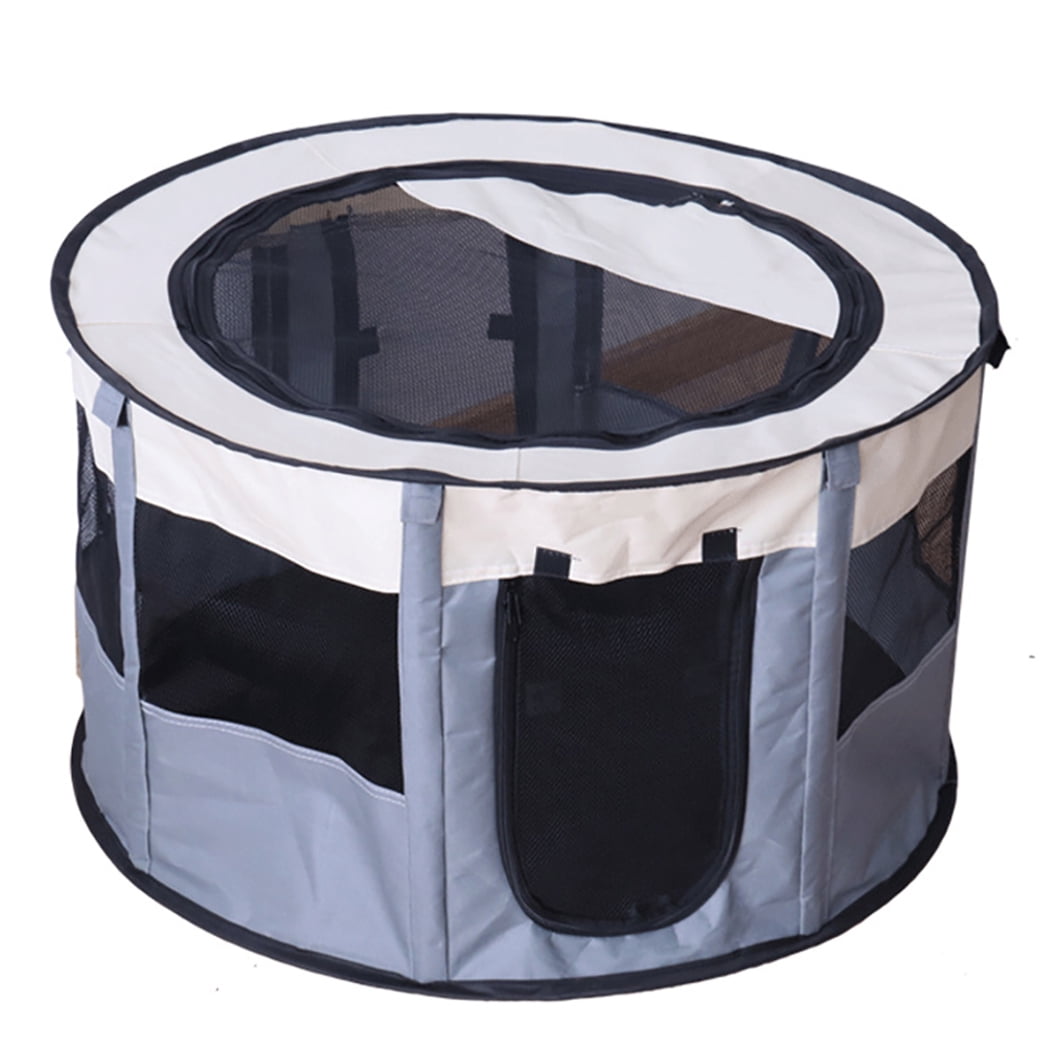 Pet Playpen Breathable Collapsible Large Capacity Cat Playpen Pet Play