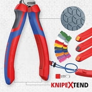 KNIPEX Forged Wire Strippers packaged in clam shell- Multi-Component Handle