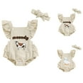 thumbnail image 3 of THJRPQJFD Boys Sweat Suits Girls Short Sleeve Cartoon Prints Romper Bodysuit Charming Outfit Baby Girl Onesies 9-12 Months Baby Clothes Boy Little Girl Clothes Kids Clothes Girls Size 10-12, 3 of 3