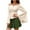 Khaki, variant on Bell Sleeve Tops for Women Renaissance Shirt Off Shoulder Solid Color Long Sleeve Waisted Smocked Blouse Costume Tops Fashion Casual Travel Clothes Oversize Waist-Cinching Fall Tops for Women