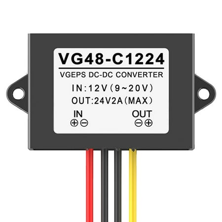 

Aokid DC-DC 12V to 24V Car Power Converter Boost Module with 120W Output Power Adapter Industrial control Waterproof Moisture-Proof High Stability