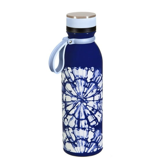 Stainless Steel Water Bottle, Shibori