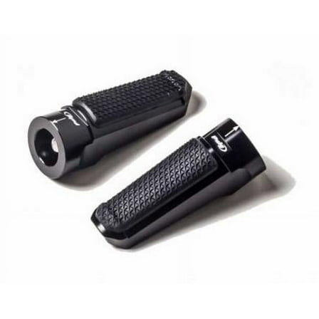 Puig  7318N; Footpegs Racing Rubber Black