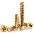 thumbnail image 5 of (10pcs) Brass Round Head Socket Head Cap Screw Fastener, M5x12mm, 5 of 5