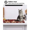 thumbnail image 6 of Large Induction Cooktop Protector Mat Gingerbread Christmas Stove Top Covers for Electric Stove, Xmas Balls Branches Red Buffalo Plaid Decorative Stove Burner Cover Mats, Glass Top Stove Cover, 6 of 7