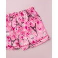 thumbnail image 5 of dELiA*s Girls' Pajama Set - 2 Piece Silky Soft Satin Button Down Sleep Shirt and Pajama Shorts (Sizes: 4-16), 5 of 7