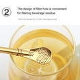 thumbnail image 4 of Biplut Drinking Straw Spoon Yerba Mate Tea Filter Stainless Steel Bombilla Gourd Reusable Bar Accessory for Kitchen (Golden,1 PC), 4 of 13