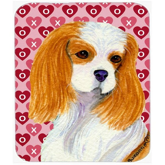 Carolines Treasures Cavalier Spaniel Hearts Love And Valentines Day Mouse Pad