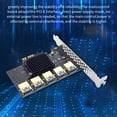 thumbnail image 2 of Sidaley PCI-E 1 a 4 PCI-E Exender Card Tarjeta alimentada por USB Mini computadora portátil para el hogar Adaptador de PC de escritorio Cables de computadora Tipo 7 NO6, 2 of 5