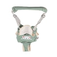 thumbnail image 3 of Arnés para caminar para bebés, protección contra caídas, suave, transpirable, ajustable, de mano, ayuda para caminar para niños, color verde, 3 of 10