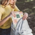 thumbnail image 5 of FORMRS 13-13.3 inch Laptop Sleeve Case Soft Carrying Quilted Computer Bag Cover, Beige Abstract, 5 of 7