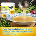 thumbnail image 5 of DysphagiAide Water Drink Thicken Fluid Nectar Instant Swallowing Dysphagia Consistency Powder, 180 Servings, 8.89 oz Jar, 5 of 9