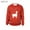 Red, variant on Hoodies For Men Christmas Clothing Casual Loose Tops Christmas Day Long Sleeve Round Neck Sweater Red L JE