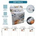 thumbnail image 7 of Table Runners 90 Inches Long Dress Scarves, Fall Blue Maple Farmhouse Coffee/Dining/Kitchen Table Runner for Living Room, Thanksgiving Pumpkins Daisy Country Leaves 13x90 Inch, 7 of 7