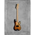 thumbnail image 2 of Rogan, Mark 25x32 Black Ornate Wood Framed with Double Matting Museum Art Print Titled - Fender Precision Bass 58, 2 of 4