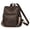 Coffee, variant on HONGLONG Womens Backpack Purse Leather Backpack Purse for Women Travel Fashion Backpack Designer Ladies Shoulder Bags, Brown