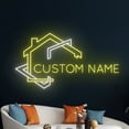 thumbnail image 4 of Handmadetneonsign Architecture Led Sign, Construction Neon Light, House Building Architecture Neon, 4 of 5