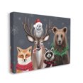 thumbnail image 4 of Stupell Industries Winter Woodland Animals Holiday Painting Gallery Wrapped Canvas Art Print Wall Art, 40 x 30, 4 of 8