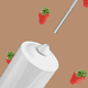 thumbnail image 3 of Batidora de mano eléctrica para espumar leche, batidora de huevos eléctrica de acero inoxidable, batidora de mano para café, proteínas, cocción y horneado, 3 of 8