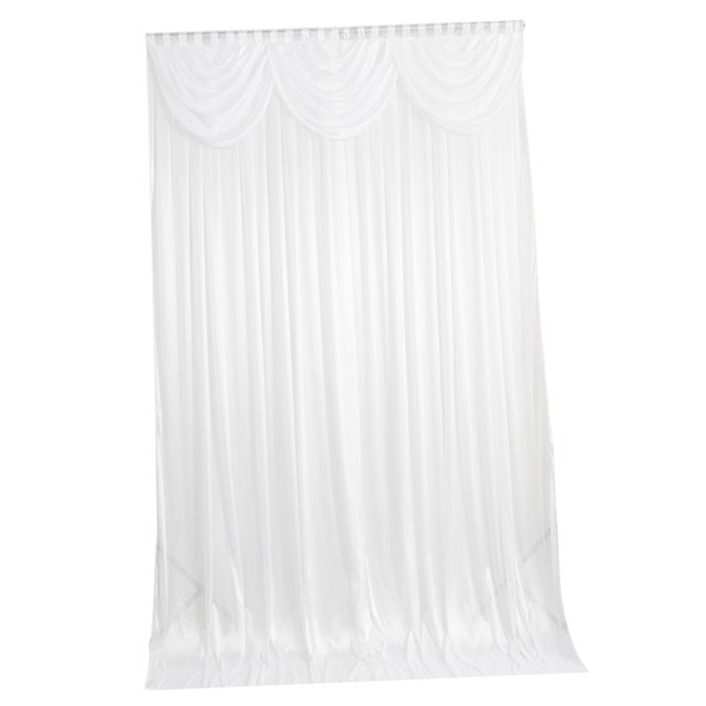 Telón de fondo decorativo Accesorios de fotográfico Telón de fondo elegante Cortina para Graduación Macarena Cortina de fondo blanco.