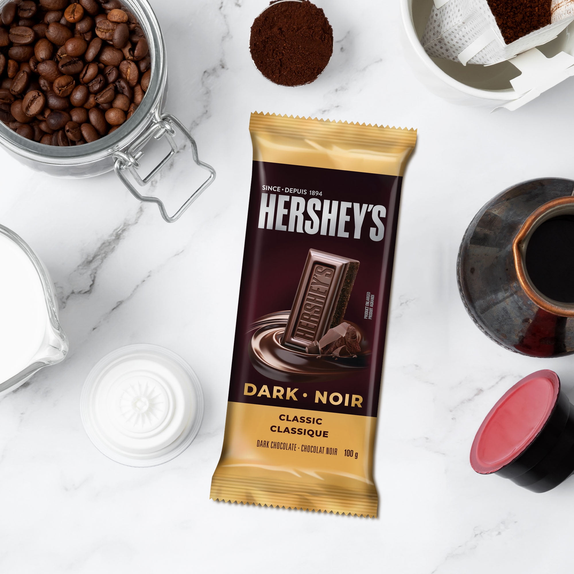 HERSHEY’S Noir classique 100 g HSY Noir classique