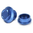 thumbnail image 4 of 2 piezas tuerca de eje de rueda delantera Bling Bling M18x1.5 reemplazo de aluminio para 250-450 SXF 2015 azul, 4 of 12