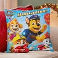 thumbnail image 4 of Patrulla Canina Fundas de almohada de terciopelo con tema, regalos de funda de almohada, decoración para el hogar, cojín de lanzar, regalo de cumpleaños para fans y parejas. 50cm x 50cm., 4 of 6