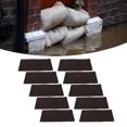 thumbnail image 3 of 10pcs Professional Flood Sandbags, Rain Proof For House Door Garage Basement Waterproof Lining, Convenient To Use, Drawstring Design, 3 of 8