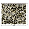 thumbnail image 5 of Zebra and Leopard Print Pattern Shower Curtain 84"x72" ,Bathroom Decorative Shower Curtains Set with 12 Hooks,Modern Waterproof Washable Shower Curtain, 5 of 6