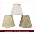 thumbnail image 4 of Royal Designs, Inc. Clip on Pleated Empire Chandelier Lamp Shade Flame Clip Fitter, CSO-1030-5WH, 3 x 5 x 4.5, White, 1 Pack, 4 of 4