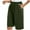 Army Green, variant on Pxkloy Bermuda Shorts for Women 2025 Summer Casual Loose Comfy Beach Short Elastic Waist Knee Length Shorts with Pockets Army Green,XXL